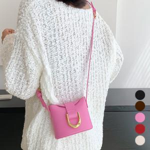 ミニショルダーバッグ レディース 可愛い おしゃれ 小さめ バケツバッグ PUレザー 斜めがけかばん