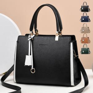 トートバッグ レディース ショルダーバッグ バイカラー 3way 斜めがけバッグ 大容量 ハンドバッグ