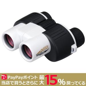 VIXEN 8倍 双眼鏡 アリーナスポーツ M 8x25 ホワイト／レッド スポーツ観戦 ビクセン