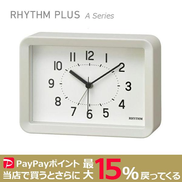 RHYTHM PLUS クロック 掛置兼用 A Series A6 White リズムプラス
