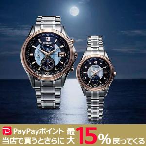 CITIZEN EXCEED 45周年記念 ペア限定モデル 電波ソーラー スーパーチタニウム シチズ...