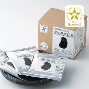 「寺尾製粉所」まめな黒豆茶 12袋入り
