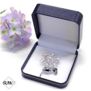 MIKIMOTO（ミキモト） 桜 フラワーモチーフ ブローチ シルバー/パール6