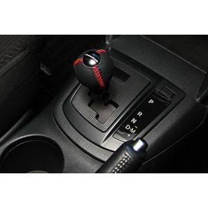オートエクゼ オートエグゼ(AUTOEXE) シフトノブ レッドステッチ 本革