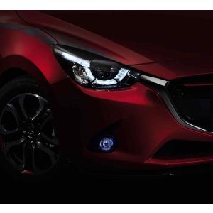 マツダ 純正 デミオ 《 DE3FS 》 左ヘッドライト D652-51-041H P81900