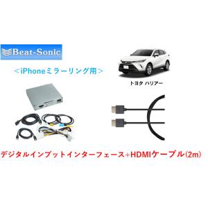 ビートソニック デジタルインプットインターフェース+HDMIケーブル iPhoneミラーリング用 H...
