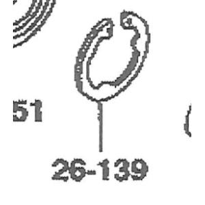 マツダ（MAZDA）リング リテーニング/マツダ純正部品/コスモ/リアアクスル/J00126139A...