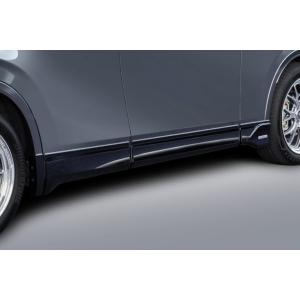 オートエグゼ(AUTOEXE) サイドアンダースポイラー ピアノブラック CX-60 KHA1V49...