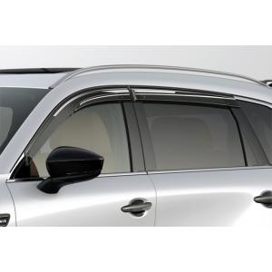 AUTOEXE オートエクゼ スポーツサイドバイザー ピアノブラック塗装 CX-80 KLA1V37...