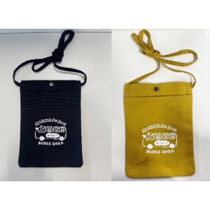 神戸マツダ みんなのバス グッズ   サコッシュ大（ショルダー）バック ブラック マスタード