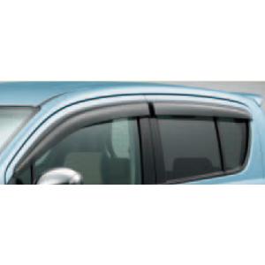 マツダ（Mazda） アクリルバイザー 1台分(4枚セット) スモークグレー