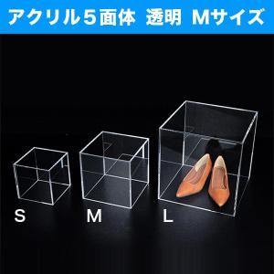 大型アクリルケース　厚さ5ミリ1個 アクリル5面ボックス 透明 Sサイズ(W150×D150×H150)○（小物