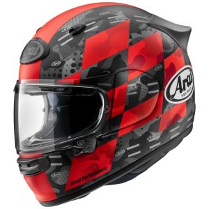 アライ Arai ASTRO-GX CHECKER  RED アストロジーエックス チェッカー レッド フルフェイスヘルメット 国内正規品｜hyourin