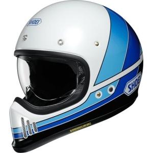 SHOEI ショウエイ EX-ZERO EQUATION［イーエックス-ゼロ イクエージョン TC-11 ホワイト／ブルー］ヘルメット 国内正規品 バイク用｜hyourin