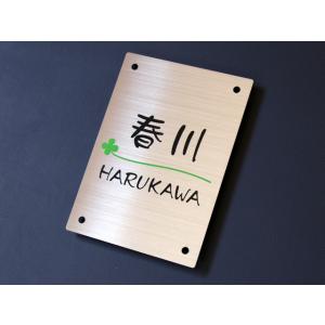 飯田産業 アーネストワン 表札 オリジナル門柱 ステンレス 100×140ミリ 印刷やシール文字では...