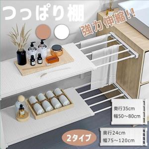 つっぱり伸縮棚 つっぱりだな 突っ張り棚 ツッパリ棚