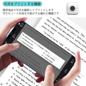 ミニプリンター 白黒写真サーマルプリンター ス...の詳細画像2