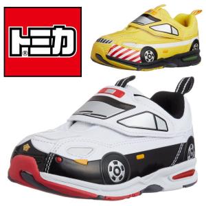トミカ TOMICA 光る靴 子供靴 スニーカー シューズ こども靴 スニーカー 10580 10581 ホワイト イエロー キャラ靴 プレゼント 【Y_KO】 プレゼント ギフト
