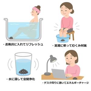天然 テラヘルツ 健康温泉石 リラックス 天然...の詳細画像5