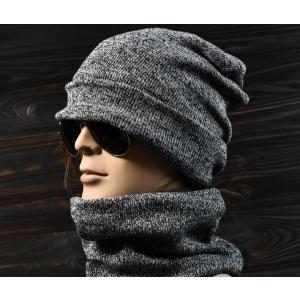 お得な3点セット ニット帽 ネックウォーマー ...の詳細画像2