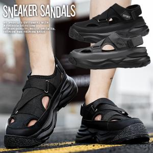 スニーカー サンダル メンズ 厚底 スポーツサンダル ★REV 7987063 速乾 アウトドア キャンプ 水遊び 海 山 川