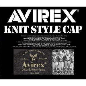 AVIREX アビレックス ニットキャップ ニ...の詳細画像1