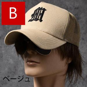 深めのシルエット メッシュキャップ キャップ ...の詳細画像2