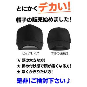 大きいサイズ キャップ メッシュキャップ 大き...の詳細画像1