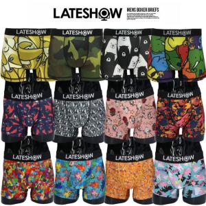 【超おしゃれ】LATESHOW レイトショー ボクサーパンツ 下着 メンズ パンツ NEK ★REV 8001146 ブランド おしゃれ かわいい おもしろい 人気 派手 カラフル｜hype