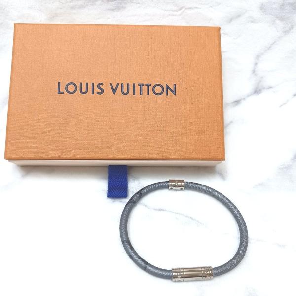 LOUIS VUITTON ルイヴィトン ブレスレット バングル ブラスレ ネオスプリット メンズ ...