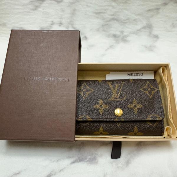 ルイヴィトン モノグラム 6連キーケース ミュルティクレ M62630 送料無料 美品
