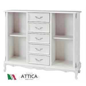 サイドボード アッティカ ATTICA アウトレット ホワイト イタリア 姫系 猫脚 ロココ調 ヨー...