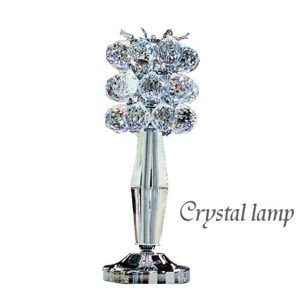 テーブルランプ 1灯 クリスタル シルバー スタンドライト 間接照明 おしゃれ スタンド照明 スタン...