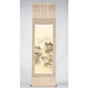 【送料無料】厄除け願文四天王 掛け軸 年中掛け