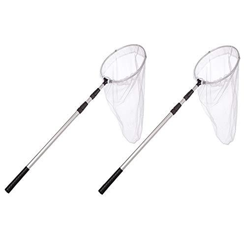 SATiNU 虫取り網 捕虫網 虫捕り網 折りたたみ 3段伸縮 昆虫採集 魚取り 昆虫ネット 川遊び...