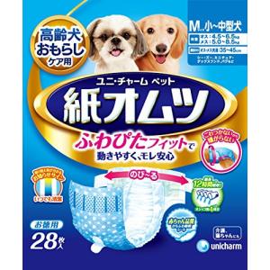 ペット用紙オムツ Mサイズ 小~中型犬 28枚｜hyper-market