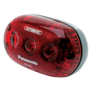 パナソニック(Panasonic) LEDかしこいテールリト [SKL091] 子供乗せ・後カゴ取付用テールライト SKL091｜hyper-market