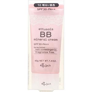 エテュセ BBミネラルクリーム 10(明るい肌色) SPF30・PA++ 40g