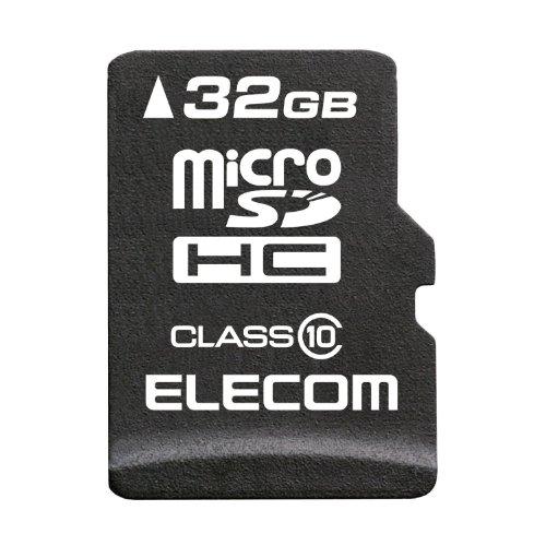 【2015年モデル】エレコム microSD 32GB Class10 【データ復旧1年間1回無料サ...