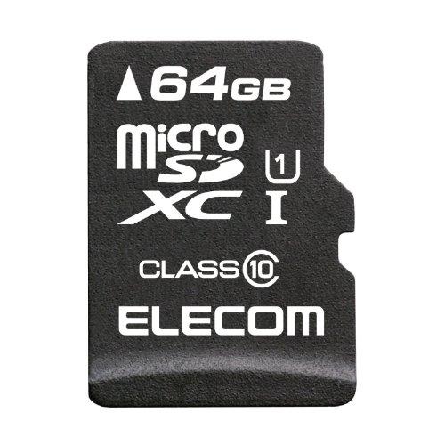 【2015年モデル】エレコム microSD 64GB Class10 【データ復旧1年間1回無料サ...