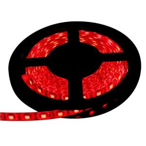 LEDテープライト 12V 防水 両端子 5メートル 3チップ (赤色/白ベース)｜hyper-market