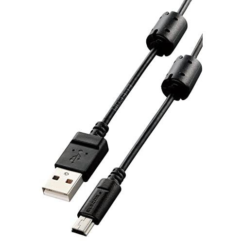 エレコム デジカメ用USBケーブル/miniB/フェライトコア/1.5m