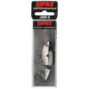 Rapala(ラパラ) シャッド ジョインテッド シャッドラップ 5cm 8g クローム CH JSR5-CH ルアー｜hyper-market