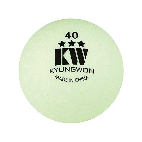 (KYUNGWON) キョウォン 卓球 ボール スリースター ABS 40mm 1ダース 12個入 ...