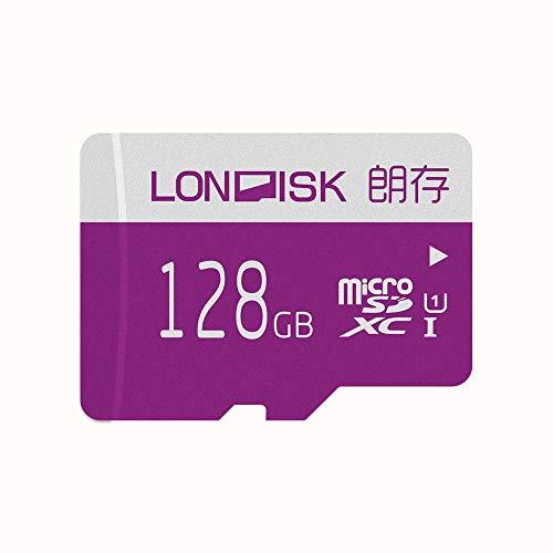 LONDISK128 GBUHS-1クラス10MicroSDXCカード変換、microSDアダプター...