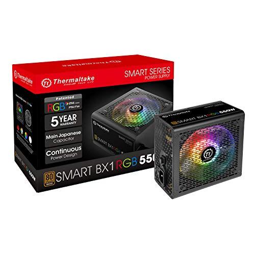 Thermaltake Smart BX1 RGB 550W PC電源ユニット 80PLUS BRO...