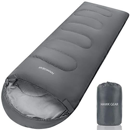 [HAWK GEAR(ホークギア)] 寝袋 シュラフ キャンプ アウトドア 簡易防水 オールシーズン...