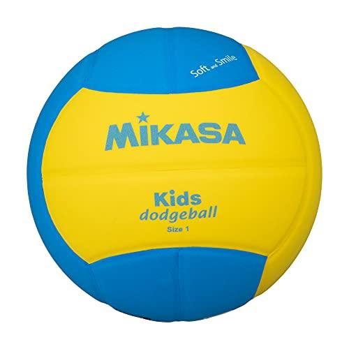 ミカサ(MIKASA) スマイル ドッジボール 1号 (幼児~小学生向け) 150ｇ 黄/青 SD1...