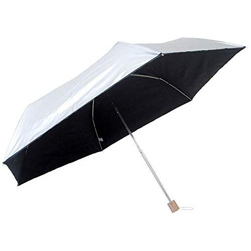 晴雨兼用 折りたたみ傘 生地表シルバーコーティング グラスファイバー仕様 軽量 無地 3段式 ミニ傘...