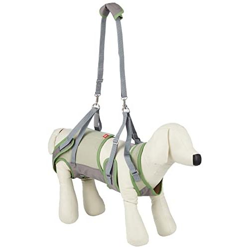 歩行補助ハーネスLaLaWalk 中型犬コーギー用 メッシュオリーブ2TC0023-42 CM